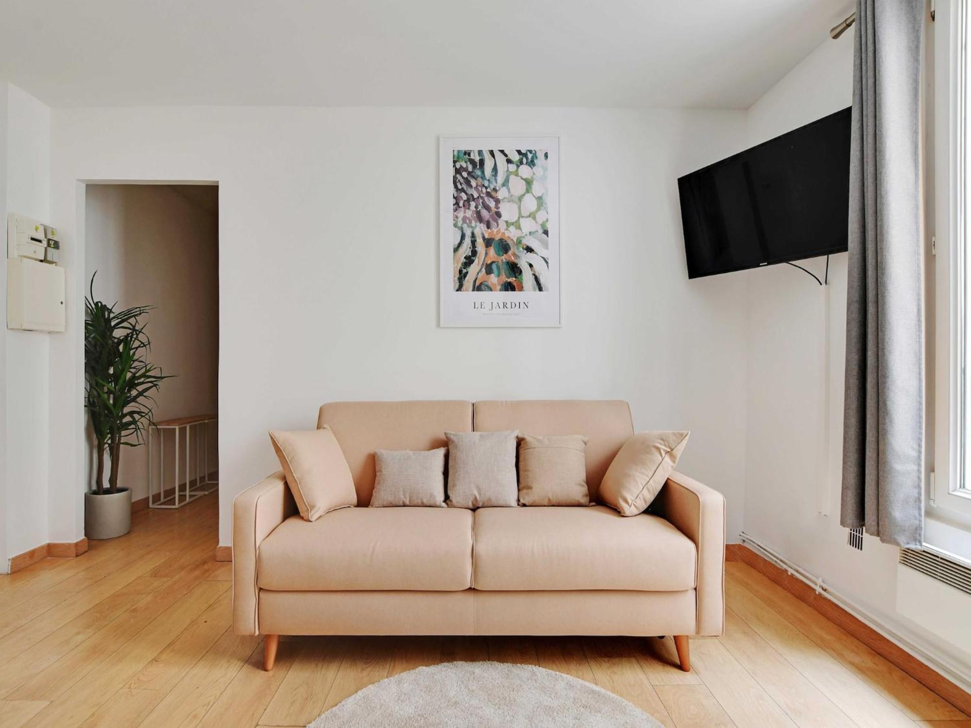 Chic - 1br 4p - Place De La Nation Apartment *